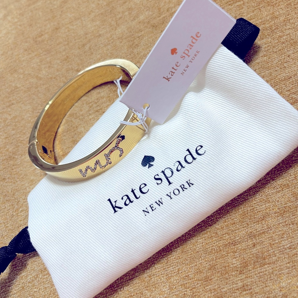 MRS. Kate Spade Gold Bangle